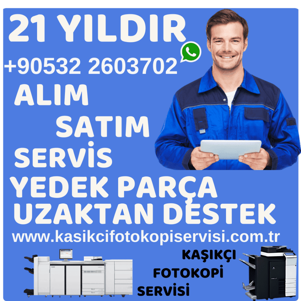 Konica Minolta bizhub C258 Firmware Güncelleme Sonrası Açılmıyor Sorununa Uzman Çözüm: Kaşıkçı Fotokopi Servisi Yanınızda!